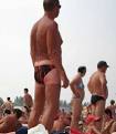 funny beach pic