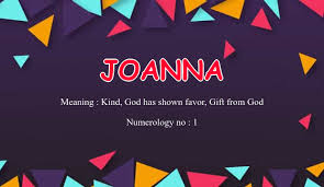 Znalezione obrazy dla zapytania joanna