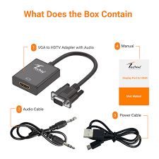 Image result for vga to tv connector