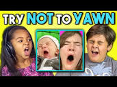 KIDS REACT TO TRY TO WATCH THIS WITHOUT YAWNING CHALLENGE - YouTube