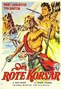 German poster for The Crimson Pirate