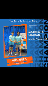 Image result for The Park Badminton Club