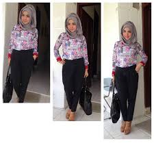 Hijab motif leopard hijab motif bulu kucing | Inspirasi hijab ...