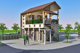 Gambar Tampak Depan Desain Rumah Minimalis 2 Lantai - Eswete.net