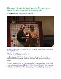 Image result for Cambridge Scrabble Club