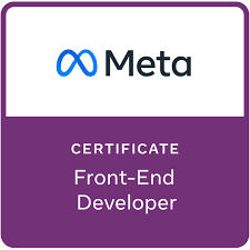 Meta Front-End Developer Certificate