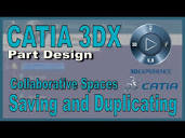 CATIA 3DX - Saving and Duplicating - YouTube