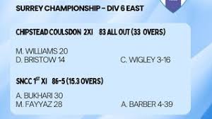 Image result for Chipstead Coulsdon & Walcountians Cc