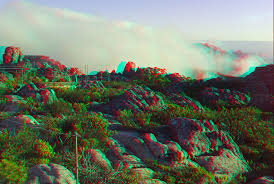 Image result for anaglyph clouds