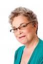 smiling senior woman face,
