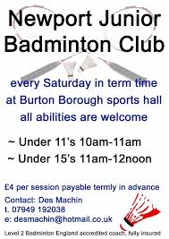 Image result for Burton Badminton Club