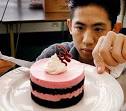 a Chocolate Chiffon Cake