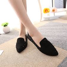 Trend Model Sepatu Flat Ala Wanita Korea Terbaru 2016