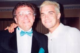 Robbie Williams with father Pete Conway (Pic: Channel5). ROBBIE Williams is no Angel – this time he&#39;s in the doghouse with his dad. - robbie-williams-with-father-pete-conway-pic-channel5-997629722