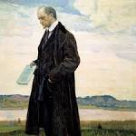 Mikhail Nesterov. The Thinker: A Portrait of Ivan Ilyin. 1922 ...