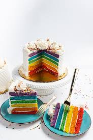 Image result for rainbow cake
