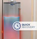 GE RealMAX Choice 50-Gallon Tall Liquid Propane Atmospheric Water ...