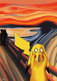 Image result for "the scream" parody