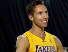 Steve Nash poses for photos