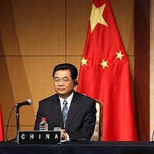 Image result for Hu Jintao zapatero