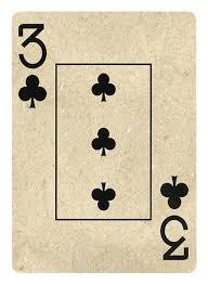 Image result for Three Of Clubs