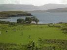 Looking South over Ballygown Bay to Ulva with Ardmeanach on the background. - via Daymix