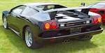 Lamborghini Diablo VT - Black - Rear Angle