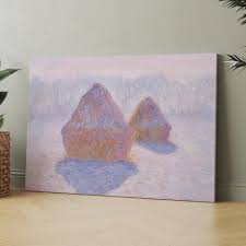Image result for Monet haystacks