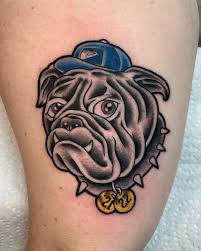Image result for bulldog tattoos