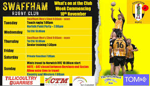 Image result for Swaffham Rugby Union Football Club