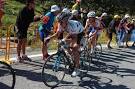 Vladimir Efimkin (AG2R La Mondiale) climbs to the finish in ...