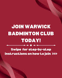 Image result for Warwick Badminton Club