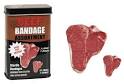 Bacon &amp; Meat - T-Bone band aids bandages