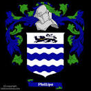  Phillips coat of arms, family crest and Phillips family history