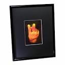 3D Finger 2-Channel Hologram Picture FRAMED, Collectible EMBOSSED ...