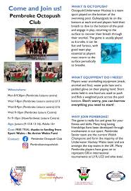 Image result for Tyddewi Octopush Club