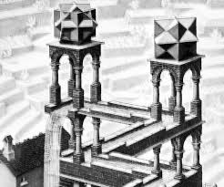 Image result for escher waterfall