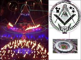 Image result for london olympic stadium illuminati
