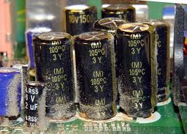 Image result for blown capacitor