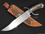 Competition Bowie Knife by R. Polk, J.S. - Hand Forged Knives at ...