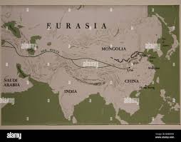 Image result for silk road map