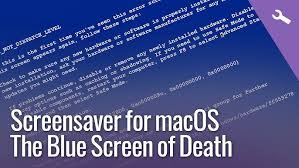 Image result for mac blue screen