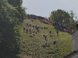 Image result for Cheese Rolling In Gloucestershire