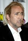 Nicolas Cage Blonde New Hairdo