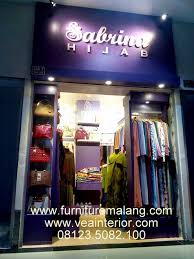 Interior Toko Hijab | Interior Toko Jilbab | Interior Toko Baju ...