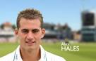 Alex Hales. An ever-improving top-order talent, the 6ft 4ins opening batsman ... - 1303387335_hales