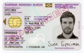 Αποτέλεσμα εικόνας για sweden id card