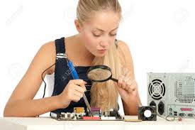 Image result for woman soldering