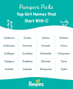 Top Baby Girl Names That Start With C | Pampers