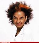 Mr Bean Having a Bad Hair Day